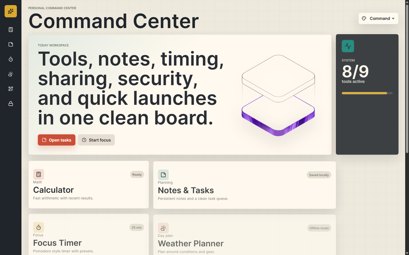 Command Center Project